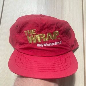 Vintage Winston Cigarette “The‎ Wrap” Promo Snapback Hat